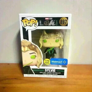 Funko pop 897 Loki Sylvie glow in the dark walmart exclusive